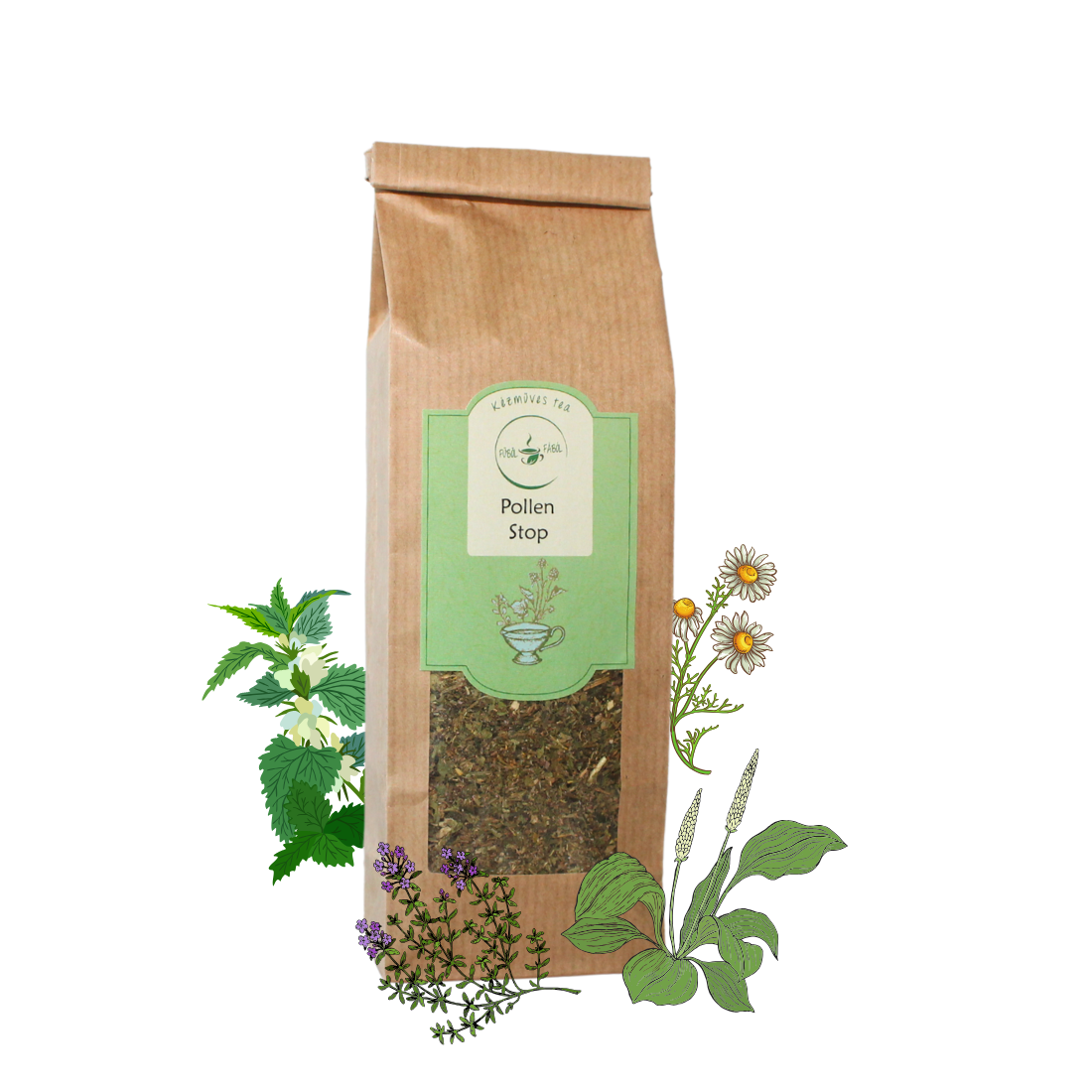 pollent stop teakeverék