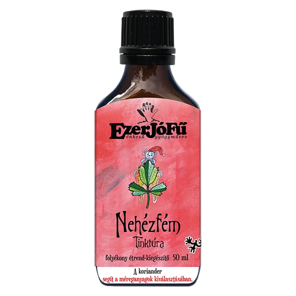 Ezerjófű nehézfém tinktúra