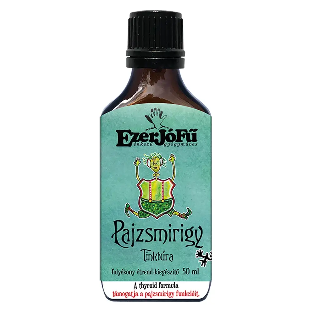 ezerjófű pajzsmirigy tinktúra